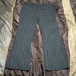 Simply Vera Vera Wang Charcoal Herringbone Trousers